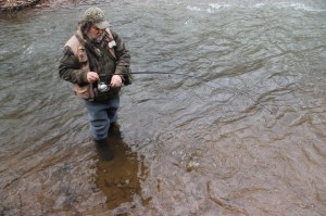 Fishing, Locust Creek, Little Schuylkill, Rush Township, 4-18-2014 (24)