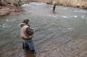 Fishing, Locust Creek, Little Schuylkill, Rush Township, 4-18-2014 (7)