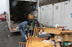 Moving Donations from Comfort Inn in Hazleton to Tamaqua, 4-7-2014 (4)