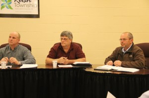 Rush Township Supervisors Meeting, Township Building, Hometown, 4-17-2014 (3)