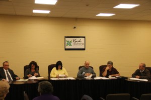 Rush Township Supervisors Meeting, Township Building, Hometown, 4-17-2014 (7)