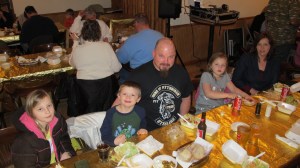 Spaghetti Dinner and Chinese Auction for Brett Zehner, West Penn Rod & Gun Club, Clamtown, 3-29-2014 (18)