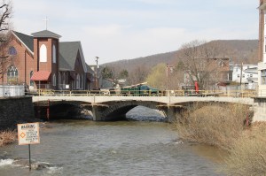 Status of US209 Bridge Work, East Broad Street, Tamaqua, 4-17-2014 (1)