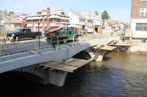 Status of US209 Bridge Work, East Broad Street, Tamaqua, 4-17-2014 (10)
