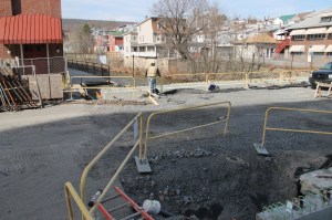 Status of US209 Bridge Work, East Broad Street, Tamaqua, 4-17-2014 (17)