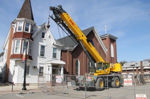 Status of US209 Bridge Work, East Broad Street, Tamaqua, 4-17-2014 (19)