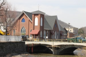 Status of US209 Bridge Work, East Broad Street, Tamaqua, 4-17-2014 (7)
