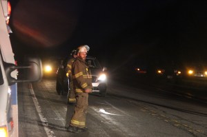 SUV Overturns Along US209, Schuylkill Township, 4-14-2014 (12)