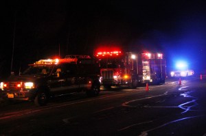 SUV Overturns Along US209, Schuylkill Township, 4-14-2014 (7)