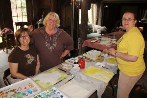 Up Close in the Garden, Watercolor Workshop, Stonehedge Gardens, South Tamaqua (8)