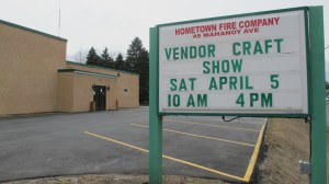 Vendor Craft Show, Hometown Fire Company, April 5, 2014