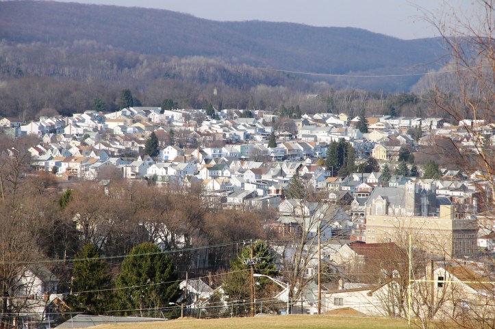 View of Tamaqua from Mountain Behind Middle School, Tamaqua, 4-10-2014 (6)