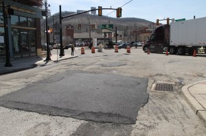 West Mauch Chunk Street Closed For Repairs, Tamaqua, 4-17-2014 (5)