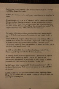 175th Anniversary Service Booklet, Hope of Christ Presbyterian Church, Summit Hill, 4-27-2014 (24)