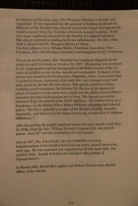 175th Anniversary Service Booklet, Hope of Christ Presbyterian Church, Summit Hill, 4-27-2014 (26)