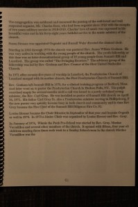 175th Anniversary Service Booklet, Hope of Christ Presbyterian Church, Summit Hill, 4-27-2014 (53)