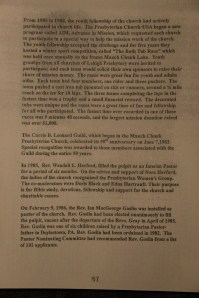 175th Anniversary Service Booklet, Hope of Christ Presbyterian Church, Summit Hill, 4-27-2014 (59)