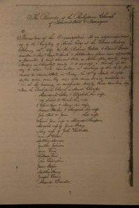 175th Anniversary Service Booklet, Hope of Christ Presbyterian Church, Summit Hill, 4-27-2014 (7)