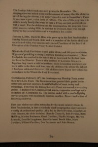 175th Anniversary Service Booklet, Hope of Christ Presbyterian Church, Summit Hill, 4-27-2014 (78)