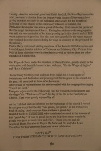 175th Anniversary Service Booklet, Hope of Christ Presbyterian Church, Summit Hill, 4-27-2014 (82)
