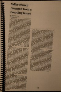 175th Anniversary Service Booklet, Hope of Christ Presbyterian Church, Summit Hill, 4-27-2014 (85)