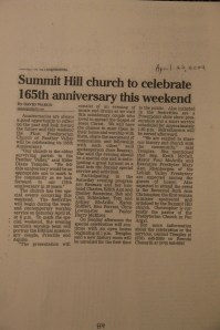 175th Anniversary Service Booklet, Hope of Christ Presbyterian Church, Summit Hill, 4-27-2014 (86)