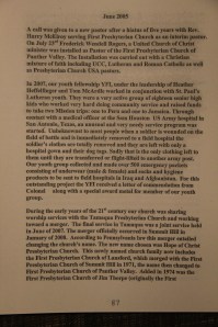 175th Anniversary Service Booklet, Hope of Christ Presbyterian Church, Summit Hill, 4-27-2014 (89)