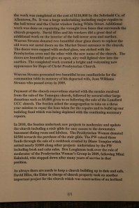 175th Anniversary Service Booklet, Hope of Christ Presbyterian Church, Summit Hill, 4-27-2014 (91)