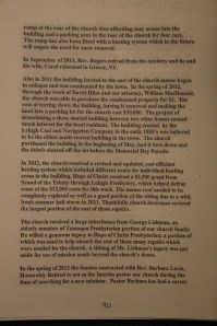 175th Anniversary Service Booklet, Hope of Christ Presbyterian Church, Summit Hill, 4-27-2014 (92)