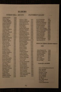 175th Anniversary Service Booklet, Hope of Christ Presbyterian Church, Summit Hill, 4-27-2014 (95)