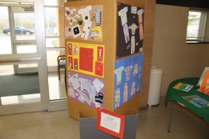 Art Show Gallery, Tamaqua Middle School, School District Auditorium, Tamaqua, 5-8-2014 (1)