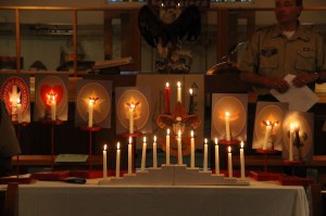 Boy Scout Jacob M. Kropp Eagle Ceremony at St Johns UCC, Tamaqua, 5-19-2014 (22)