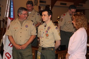 Boy Scout Jacob M. Kropp Eagle Ceremony at St Johns UCC, Tamaqua, 5-19-2014 (4)