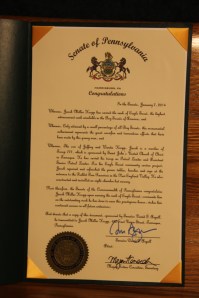 Boy Scout Jacob M. Kropp Eagle Ceremony at St Johns UCC, Tamaqua, 5-19-2014 (58)