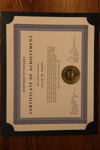 Boy Scout Jacob M. Kropp Eagle Ceremony at St Johns UCC, Tamaqua, 5-19-2014 (60)