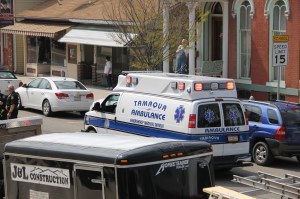 Boy Struck by Car, West Broad Street, US209, Tamaqua, 5-8-2014 (6)