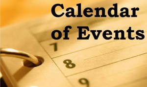 calendar of events