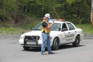 Car Up Grassy Embankment, No. 11 Hill, US209, Coaldale, 5-23-2014 (13)