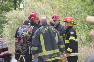 Car Up Grassy Embankment, No. 11 Hill, US209, Coaldale, 5-23-2014 (16)
