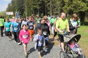 Charity Challenge 5K Trail Run, Walk, and Kid's Mile Fun Run, Owl Creek Reservoir, Tamaqua (364)