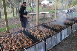 Chicken BBQ, New England Fire Company, Walker Township, 5-3-2014 (2)