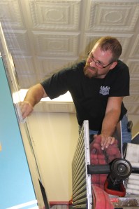 Cleaning the Firehouse, American Hose Company, Tamaqua, 5-13-2014 (14)