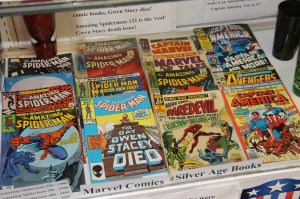 Comic Book Display, Tamaqua Public Library, Tamaqua, 5-2-2014 (2)