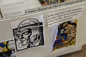 Comic Book Display, Tamaqua Public Library, Tamaqua, 5-2-2014 (6)