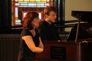 Concert Classical Piano Duet, feat Cheryl Humes, Michael Lewis, Community Arts Center, Tamaqua (25)