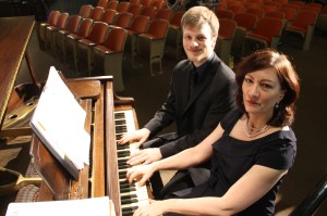 Concert Classical Piano Duet, feat Cheryl Humes, Michael Lewis, Community Arts Center, Tamaqua (41)