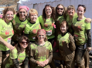 Pictured from front left are Charise Ketring Fiorillo, Linda Vecolitis, and Millini Skuba Powell. Back row front left are Lori Kane, Danelle Kane; Alisa Kemmerer; Aimee Ketring Shank; Dawn Ketring Derrick; Tracy Morgan and Nichole Beltz.