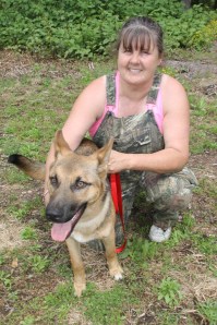 Dog Dropped Off at Coaldale Police Department, Coaldale, 5-17-2014 (5)