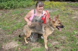Dog Dropped Off at Coaldale Police Department, Coaldale, 5-17-2014 (9)