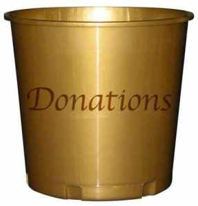 donation bucket